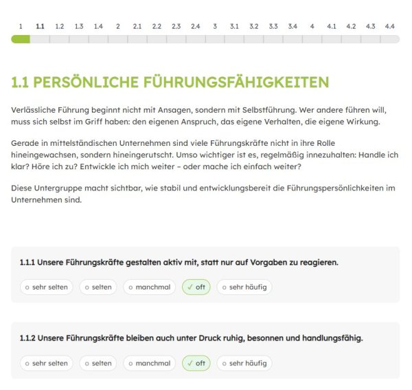 Einblick in das Unternehmensradar