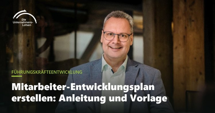 Mitarbeiter-Entwicklungsplan erstellen: Anleitung + Vorlage