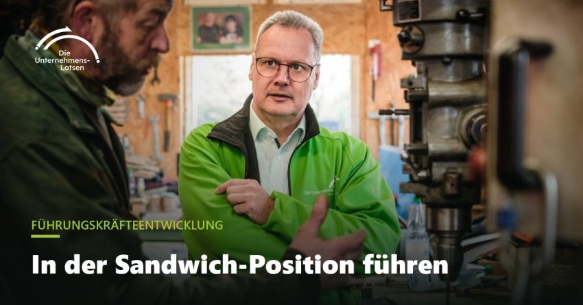 Sandwich-Position: Führen zwischen Chef und Team