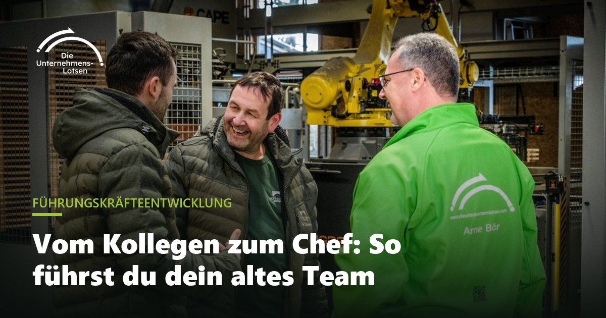 Vom Kollegen zum Chef: Führen im eigenen Team