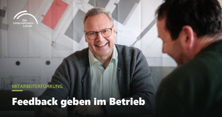 Feedback geben Mitarbeiter